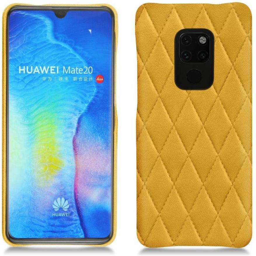 Noreve Lederschutzhülle (Huawei Mate 20), Smartphone Hülle, Orange