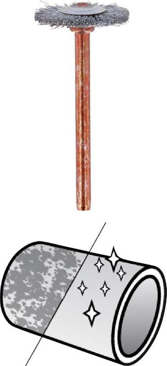 Produktbild Dremel Edelstahlbürste Ø 19,0 mm (2 Stück)