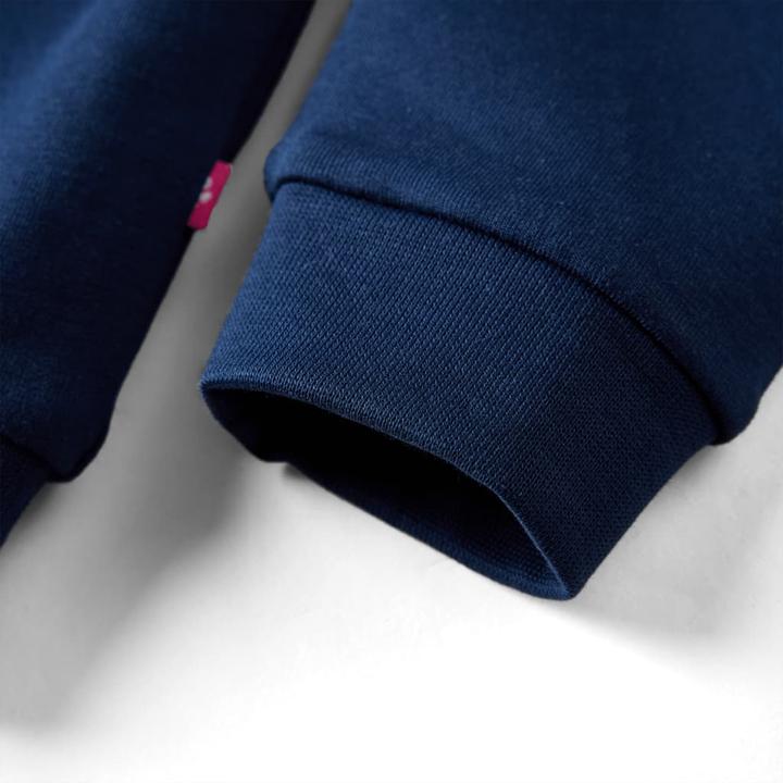 Immagine prodotto VidaXL Felpa da bambino blu navy 104,Materiale: 95 % cotone. 5 (104)