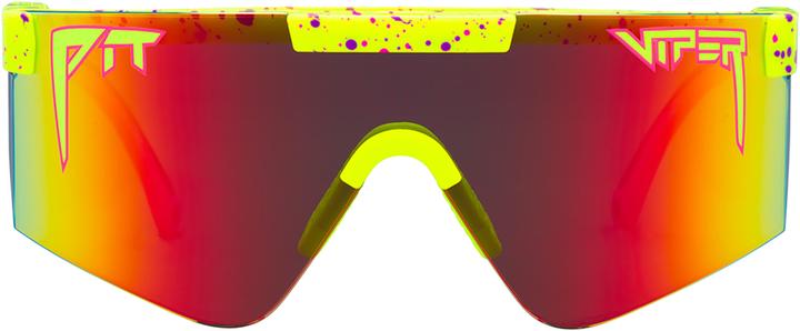 Actual product image Pit Viper The 1993 Original Z87+ Rainbow Wide (White-rainbow, Yellow)