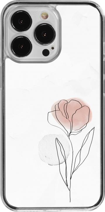 Actual product image PhoneLook Coque transparent Spring 23 minimalist flower (Apple iPhone 13 Pro)
