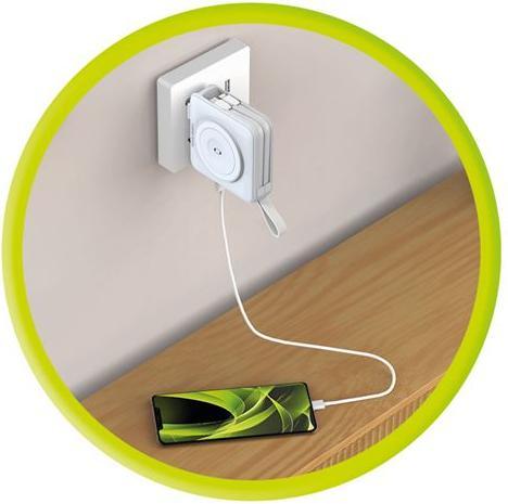 Image du produit Mobile Origin Powerbank & Travel Charger Lightning/USB-C Cable MagSafe/AW/iPhone Compatible white Powerbank -... (10000 mAh)