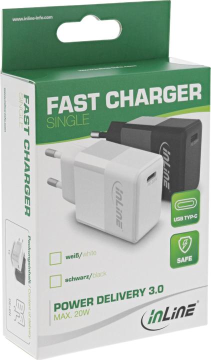 Produktbild InLine Netzteil 20 Watt (20 W, 1 Port)