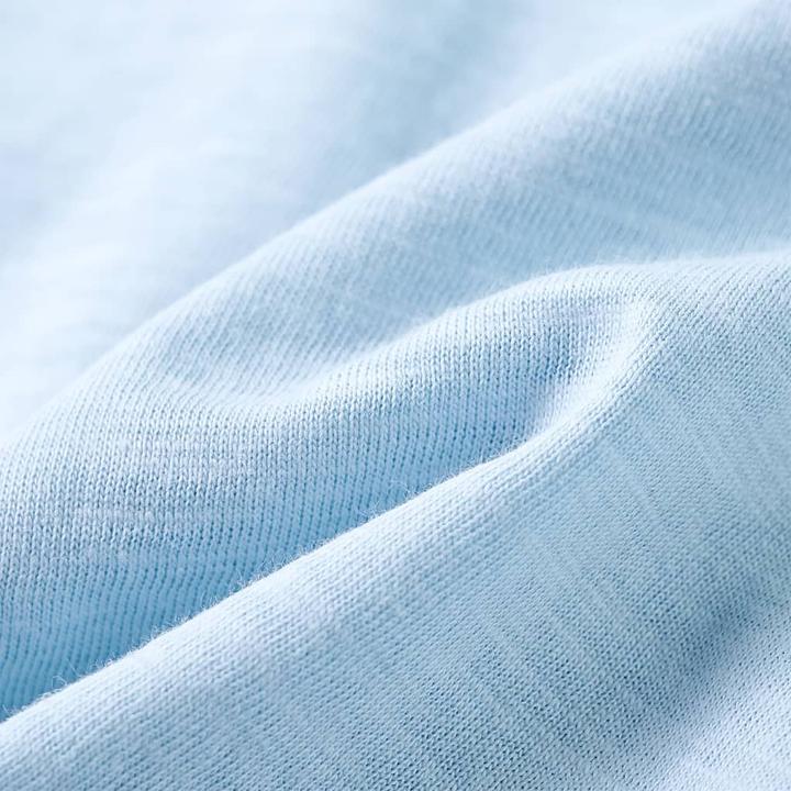 Immagine prodotto vidaXL Maglietta da bambino azzurro 128,Materiale: 100 % cotone,Colore (128)