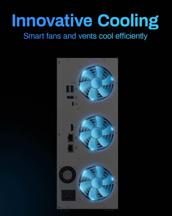 Actual product image Terramaster T9-500 Pro SMB NAS 9-Bay