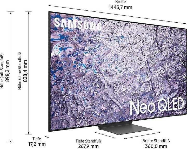Produktbild Samsung QE65QN800C (65", QN800C, NeoQLED, 8K, 2023)
