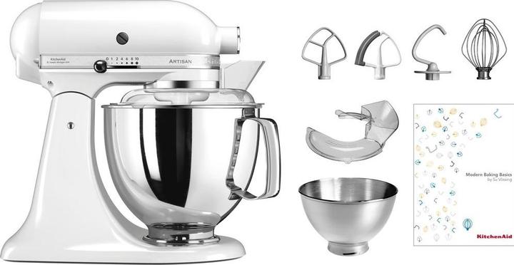 Actual product image KitchenAid Küchenmaschine KSM200 Weiss (300 W, 4.80 l)