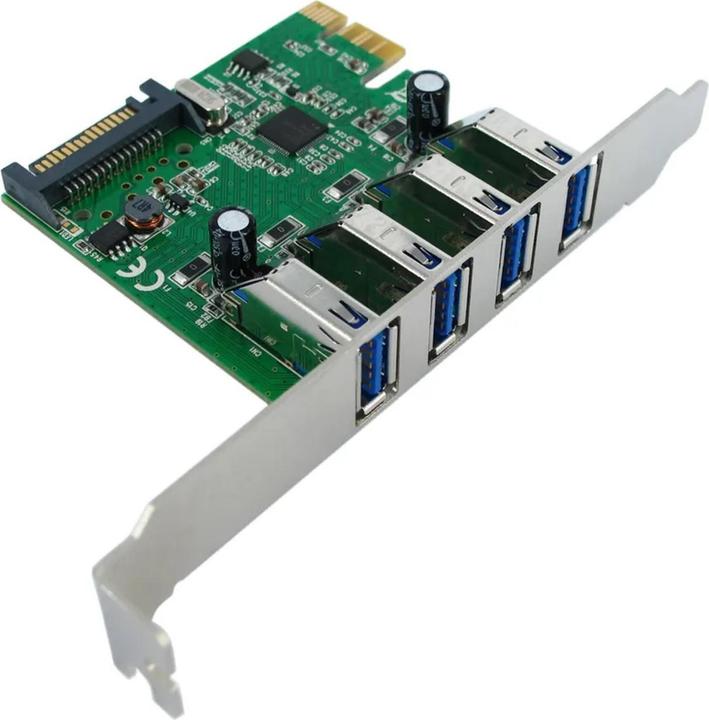 Value Scheda PCI Express, USB 3.0, 4 porte