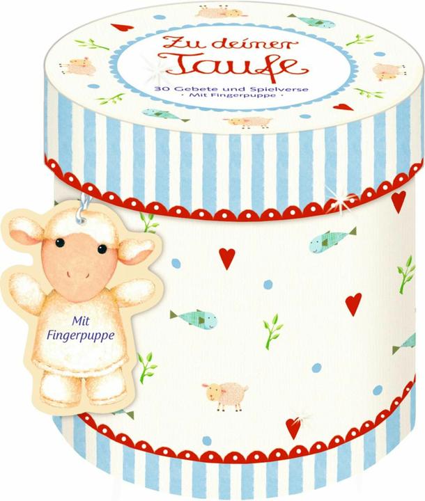 Actual product image For your christening, toy box (German)
