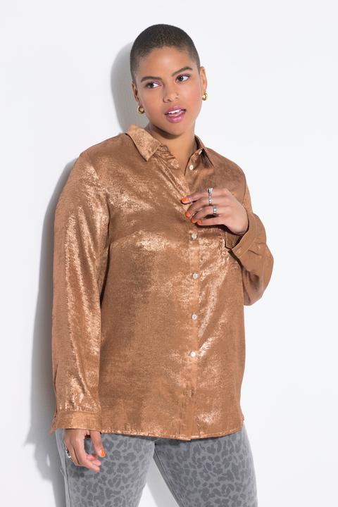 Immagine prodotto Studio Untold Hemdbluse, Boxy Shape, Copper-Coating (42, 44)