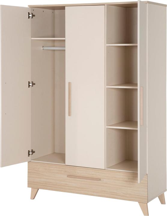 Produktbild Roba Kleiderschrank 3-türig Sidney (118 cm)