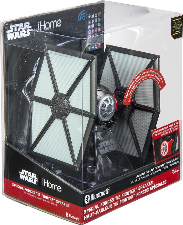 Produktbild iHome Star War Special Forces Tie Fighter Bluetooth Wireless tragbar Li-B56