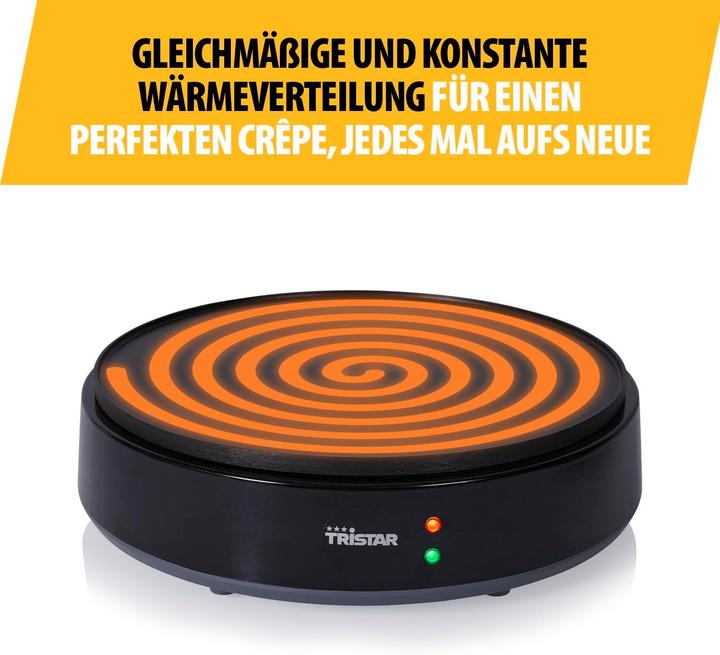 Actual product image Tristar Crépes Maker Schwarz