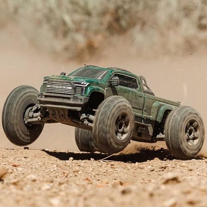 Image du produit Arrma Monster Truck Big Rock BLX 223S, Grün ARTR, 1:10 (Presque prêt à être conduite)