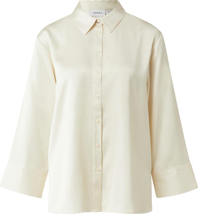 Immagine prodotto Comma Bluse Satinbluse aus Viskose mit verstellbarer Manschette (42)