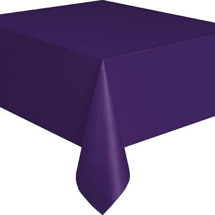 Actual product image Unique Party Reusable plastic tablecloth in 19 different colours (274 x 137 cm)