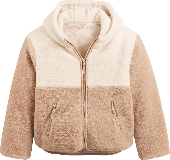 Produktbild La Redoute Collections Teddyfleece-Jacke mit Kapuze (122)