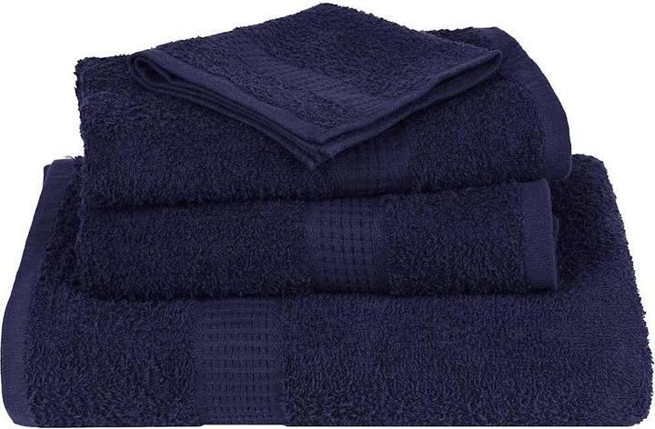 Immagine prodotto vidaXL Asciugamani da bagno 4 pezzi. Blu navy 100x150 cm 360 g/m² 100% cotone (100 x 150 cm)