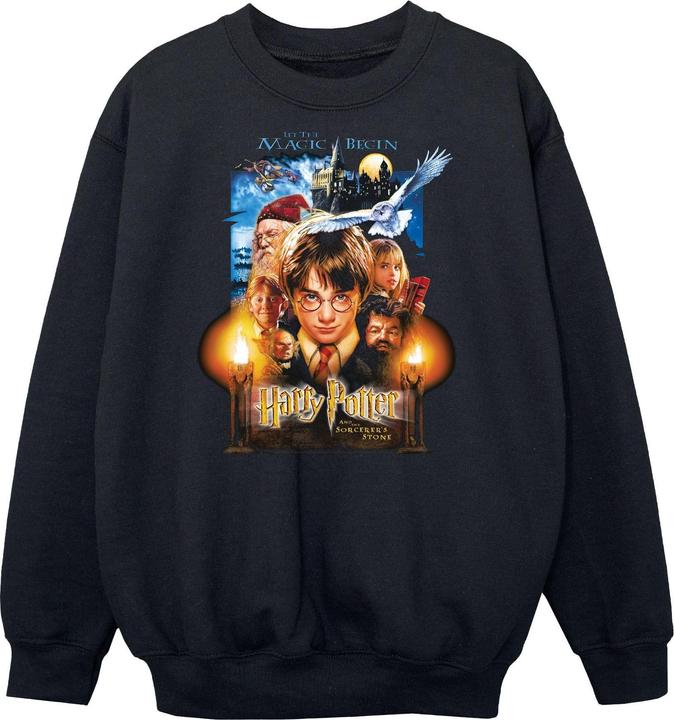 Produktbild The Sorcerer's Stone Poster Sweatshirt Jungen (152, 158)
