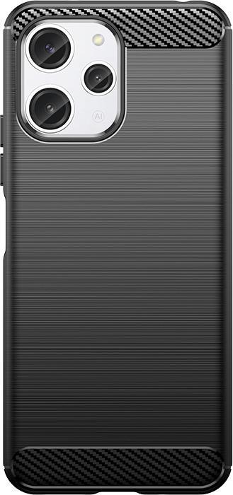 Produktbild Hurtel Flexible carbon pattern case for Xiaomi Redmi 12 Carbon Case - black (Xiaomi Redmi 12)