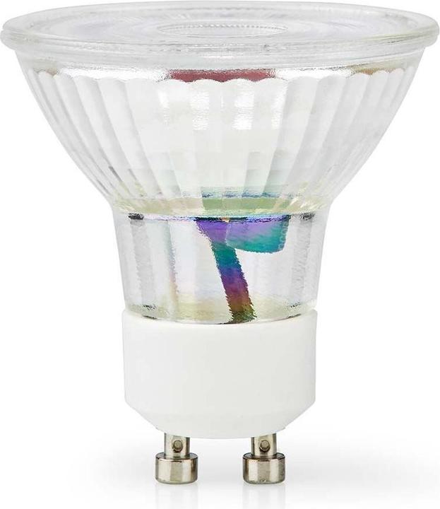 Image du produit Nedis LBGU10P163P3 Lampe LED GU10 Spot 4.5 W 345 lm 2700 K blanc chaud Nombre de lampes dans l'emballage (GU10, 345 lm, 3x)