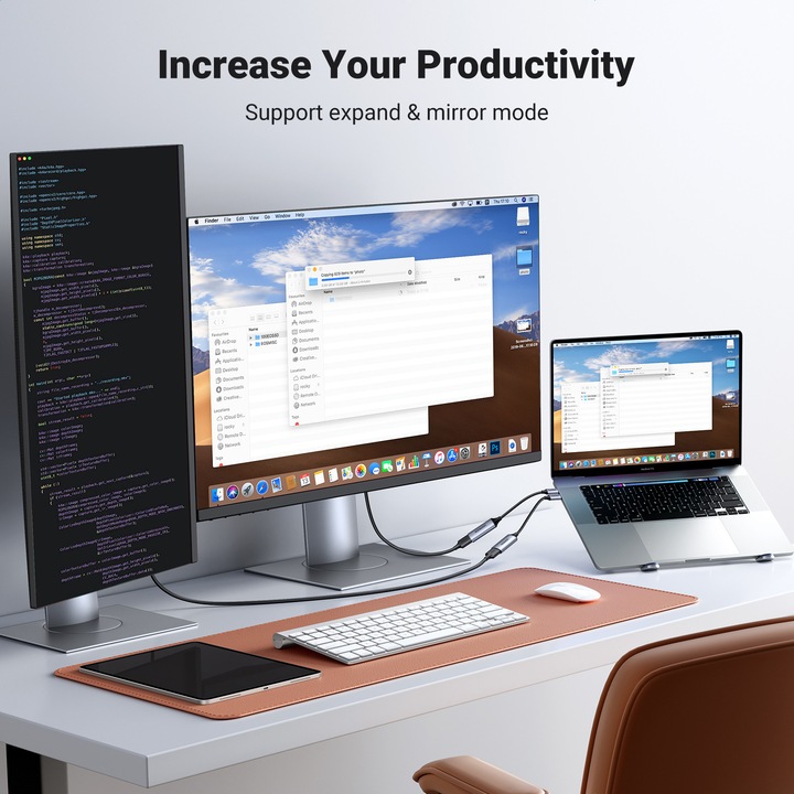 Image du produit Ugreen Adaptateur USB-C vers HDMI (USB-C, 10 cm)