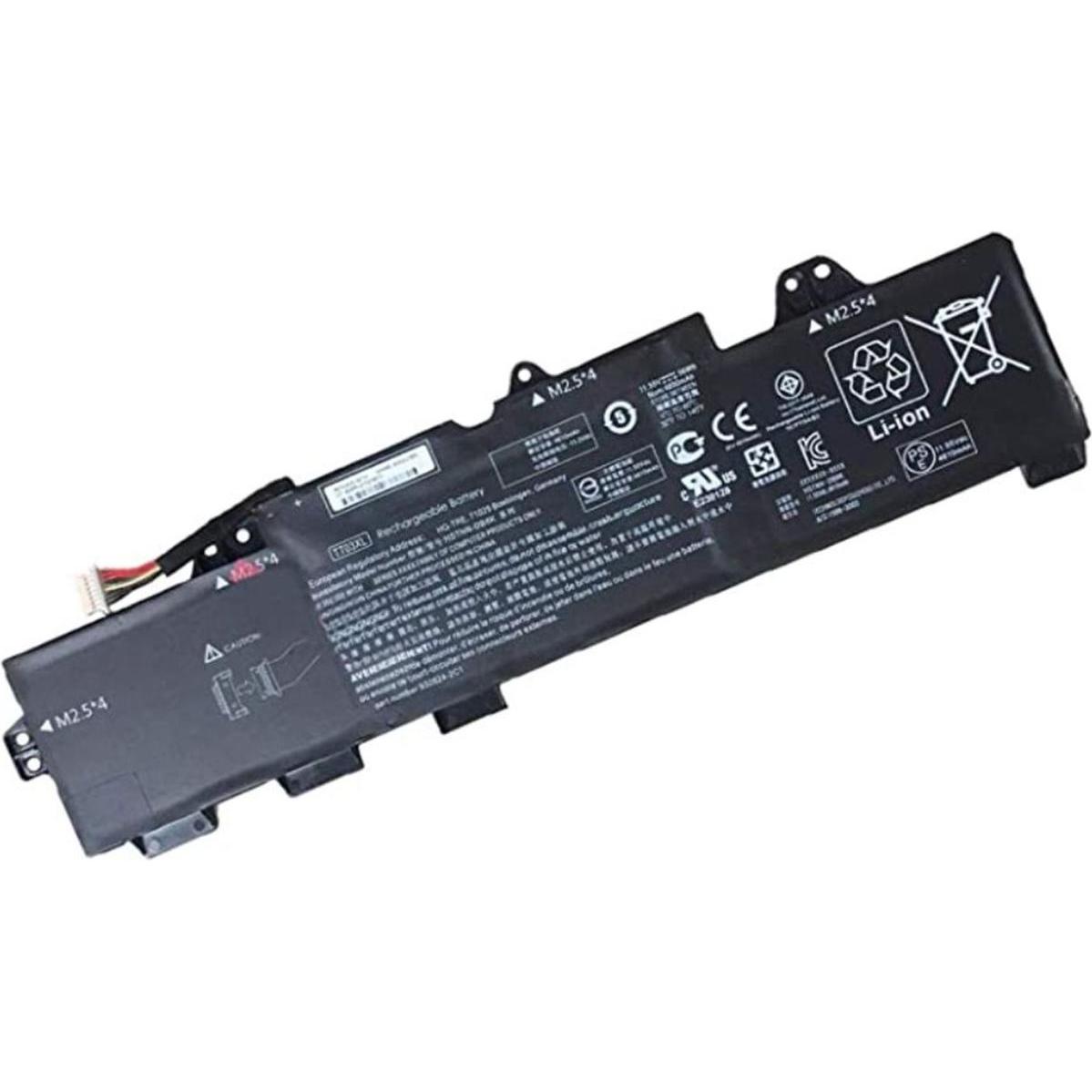 HP TT03056XL-PL (3 Zellen, 4850 mAh), Notebook Akku, Schwarz