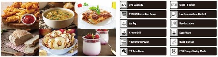 Produktbild Sharp Mikrowelle 3in1 AirFryer (27 l)