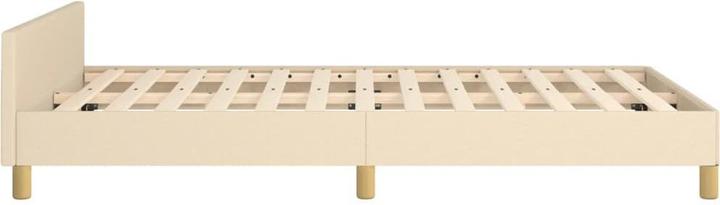 Actual product image vidaXL Bettgestell mit Kopfteil Stoff