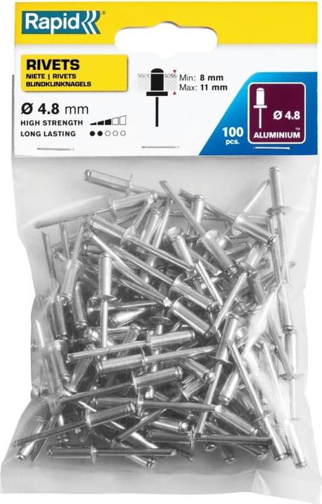 Image du produit Rapid Rivets aveugles standard Ø 4,8 x 14 mm