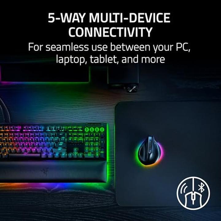 Produktbild Razer Pro Click V2 Vertical Edition (Kabellos, Kabelgebunden)