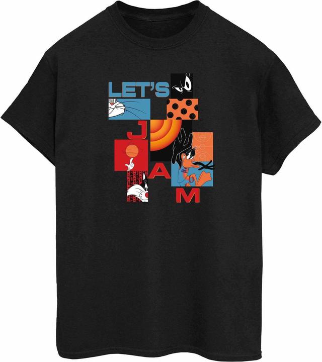 Immagine prodotto Space Jam Jam Boxes Alt Maglietta Ampia Donna (4XL)