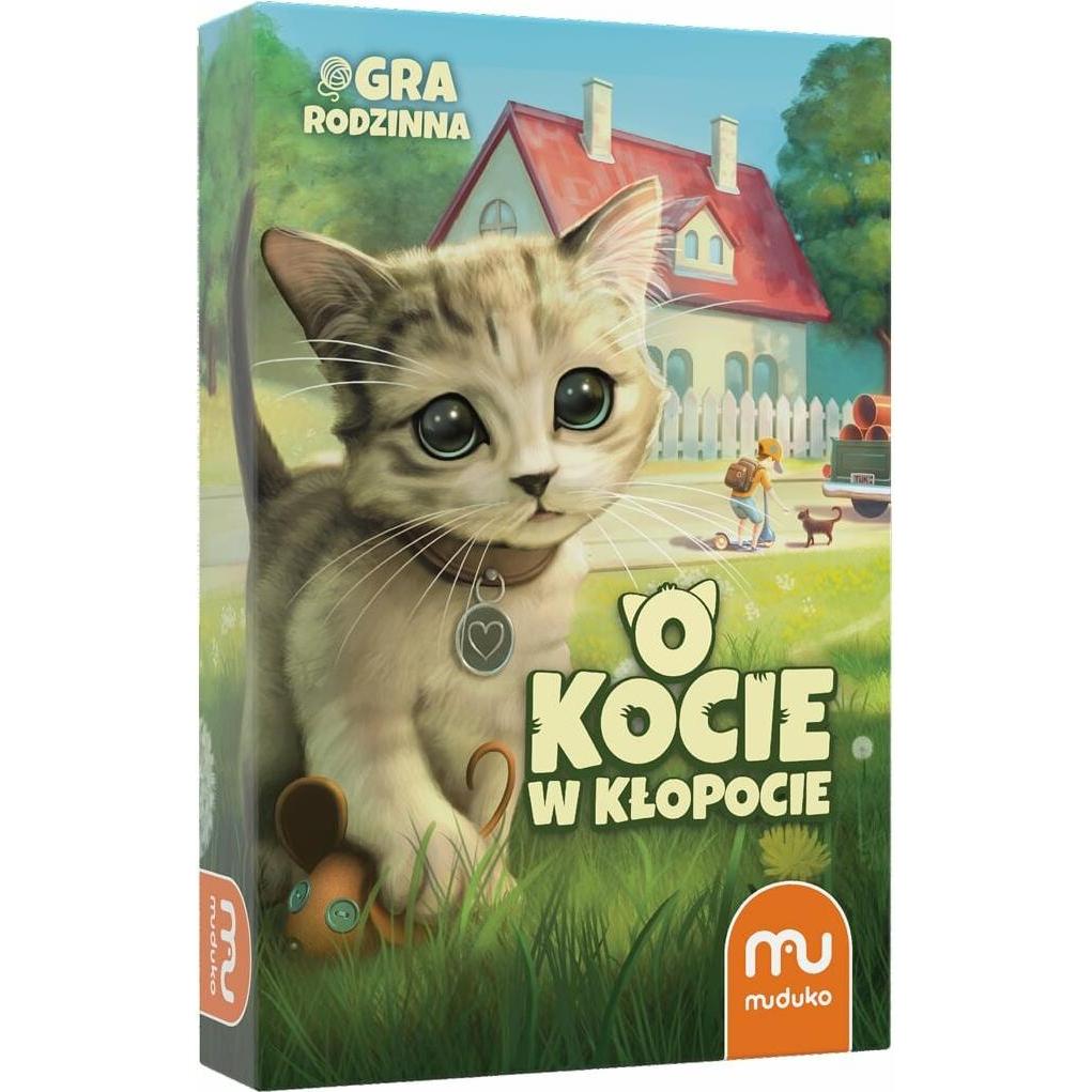 Muduko Über eine Katze in Schwierigkeiten Familienspiel (43477089)