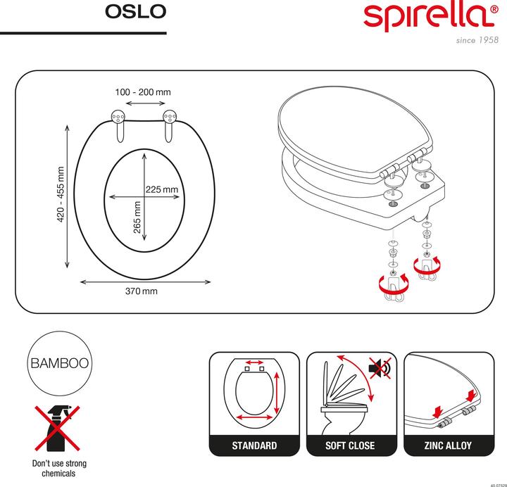 Produktbild spirella Oslo