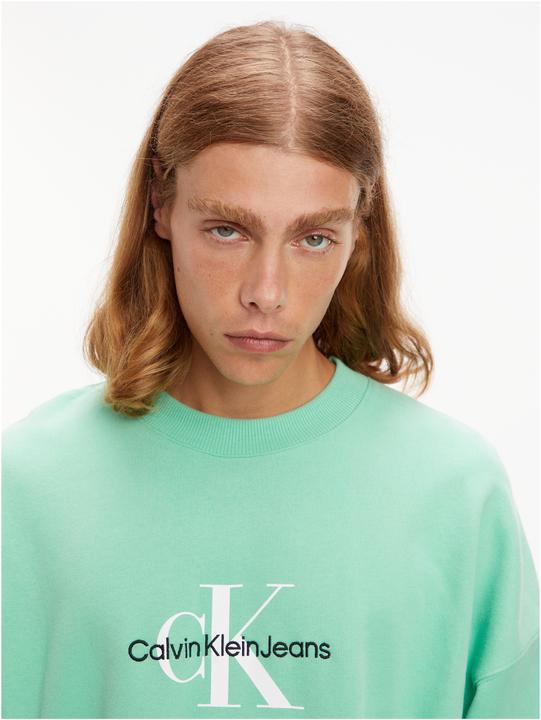 Produktbild Calvin Klein Jeans Monologo Oversized Crew Neck Sweater - 86627 (XL)