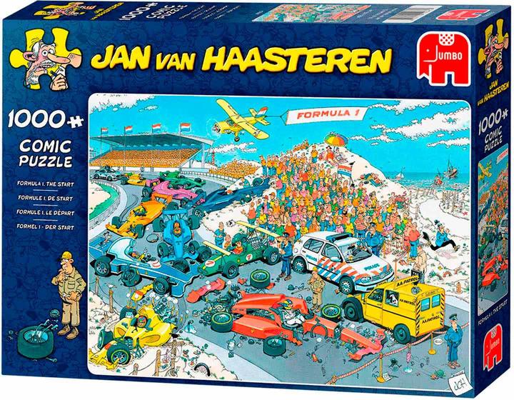 Productafbeelding Jumbo Jan van Haasteren - Formule 1 De Start (1000 onderdelen)
