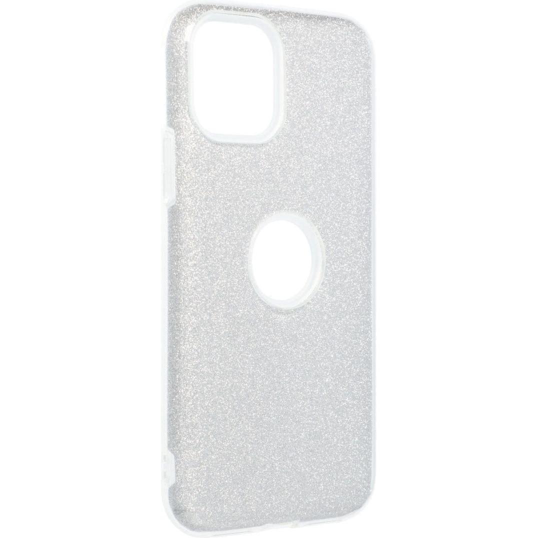König Design Handyhülle für Apple iPhone 11 Pro Schutzcase Cover Bumper Schale Glitzer Silber (Apple iPhone 11 Pro), Sma...