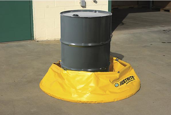 Actual product image Justrite Emergency folding tub POP-UP