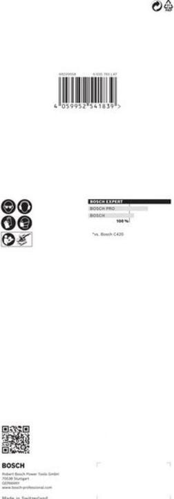 Actual product image Bosch Professional Zubehör EXPERT C470 Abrasive paper without holes for orbital sanders, 93 x 230 mm, G 240, 10 pcs. (240)