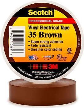 Productafbeelding 3M Isolatieband Scotch® 35 Bruin ( (19 mm)