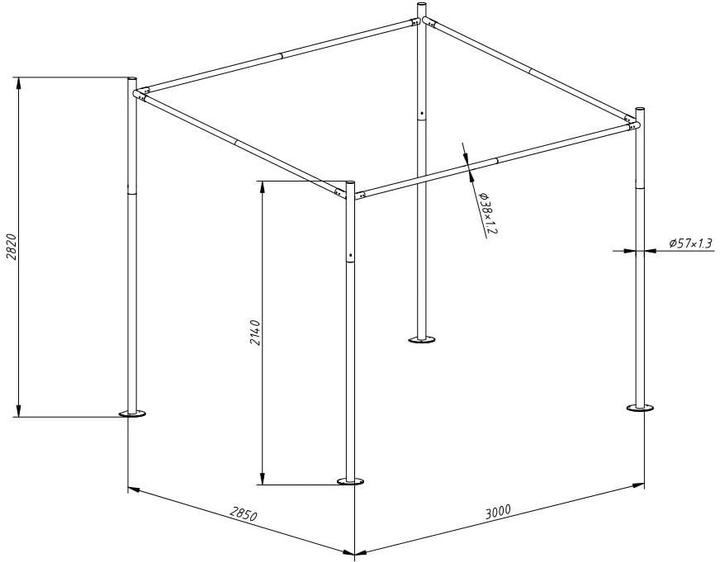 Produktbild Creative Living Venezia (300 cm, 285 cm)