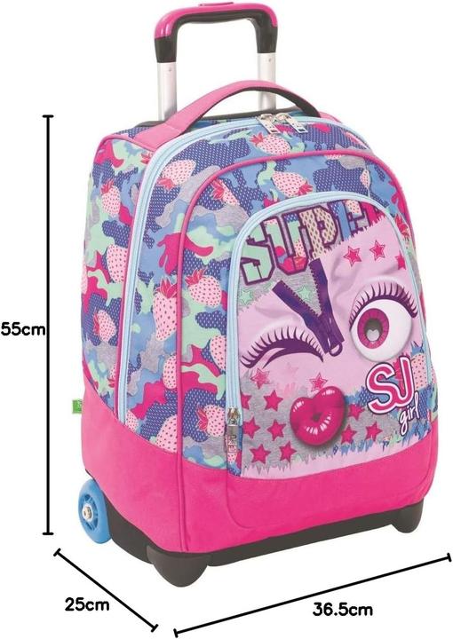 Actual product image SJ Gang Big Trolley Faces Backpack (33 l)