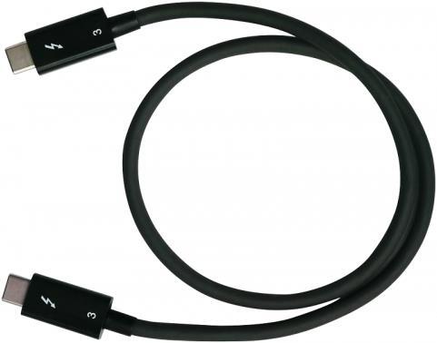 QNAP Thunderbolt 3 Kabel 0.5m (0.50 m, USB 3.2)