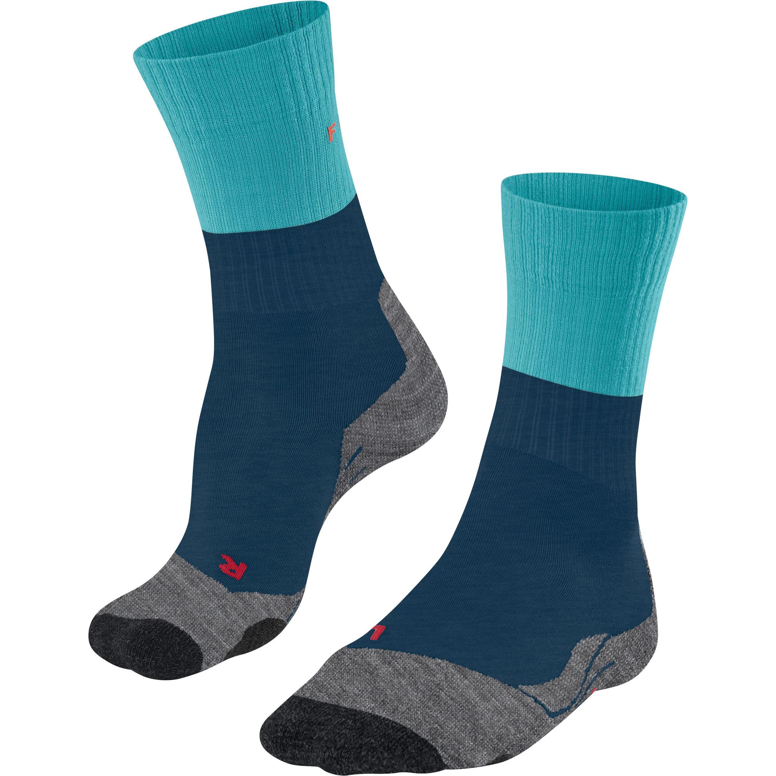 Falke, Damen, Sportsocken, TK2 Explore Damen Trekking (37 - 38), Blau