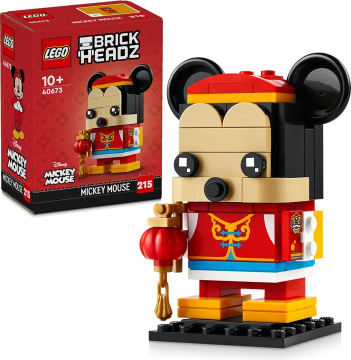 Produktbild LEGO BrickHeadz Micky Maus im Frühlingsfestkostüm (40673, LEGO Brickheadz)