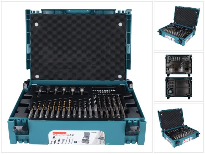Actual product image Makita B-69478 (4, 5.0, 5.5, 6.5, PH0, PH1, PH2, PH3, PZ0, PZ1, PZ2, PZ3, HEX3, HEX4, HEX5, HEX6, T10, T15, T20, T25, T30, T40, 8 mm, 10mm, 12.0 mm, 13 mm, 3 mm, 3.5 mm, 4 mm, 4.5 mm, 5 mm, 5.5 mm, 6 mm, 6.5mm, 7 mm)