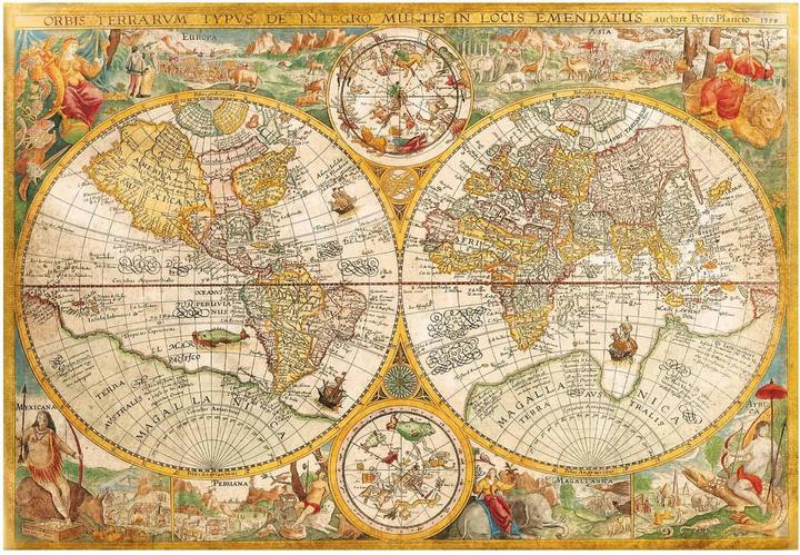 Image du produit Clementoni Ancienne carte (2000 pièces)