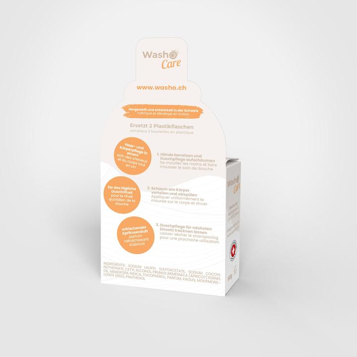 Image du produit Washo Swiss Edition 2in1 Body & Hair Sensitive (200 ml)