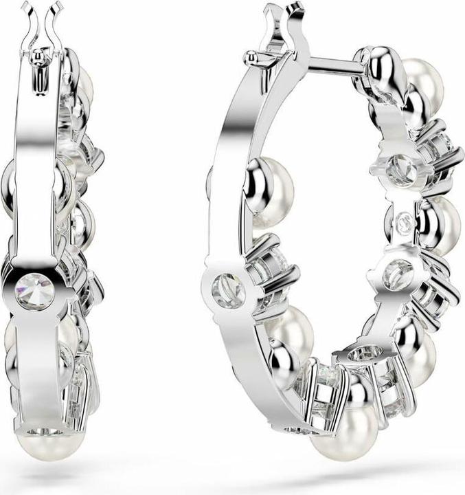 Immagine prodotto Swarovski Matrix Drop Ohrhänger Kristallperle Rundschliff Weiss (Metallo Swarovski)