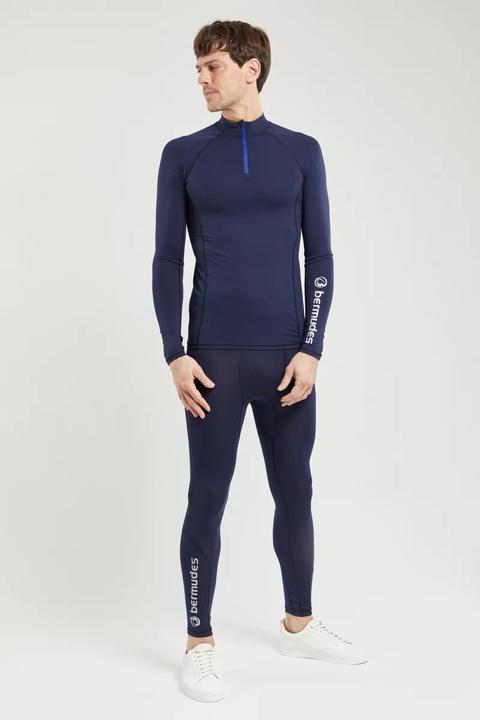Actual product image Bermudes Tee-Shirt Base Layer, 1/4 Zip, Herren (40, M)